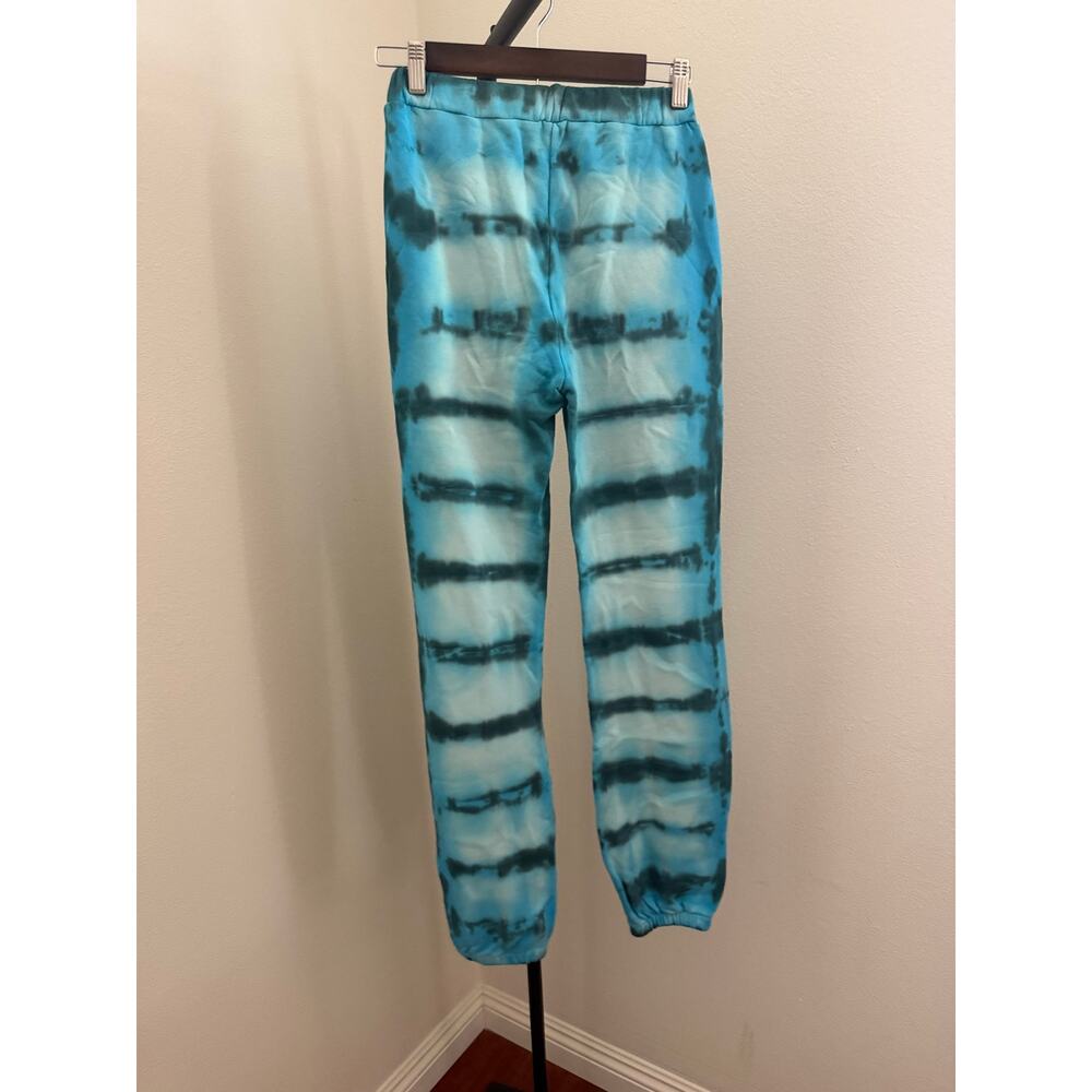 New something Navy LIV tie dye sweatpants blue sz XS - Picture 4 of 7